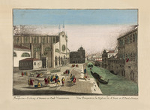 Stampe d'arte «Prospectus Ecclesie St. Joannis et Pauli Venetiarum» - Librerie.coop