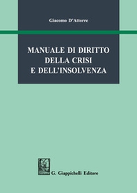 Manuale di diritto della crisi e dell'insolvenza - Librerie.coop