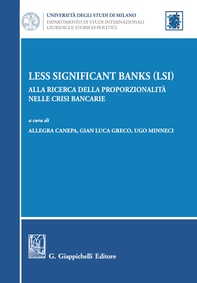 Less Significant Banks (LSI) - Librerie.coop