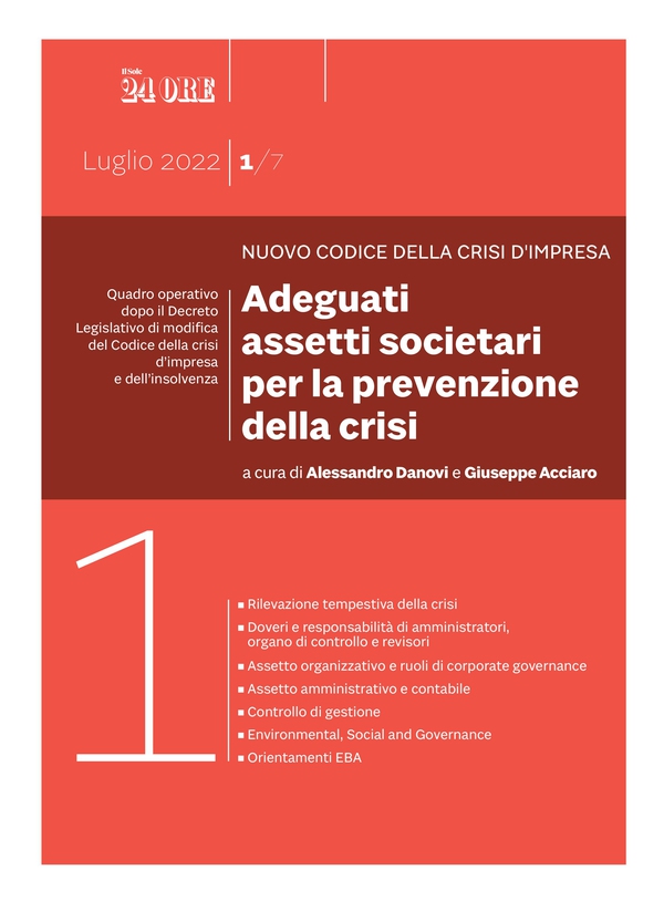 Nuovo Codice della crisi d’impresa. Adeguati assetti societari per la prevenzione della crisi - Librerie.coop Nuovo Codice della crisi d’impresa. Adeguati assetti societari per la prevenzione della crisi - Librerie.coop
