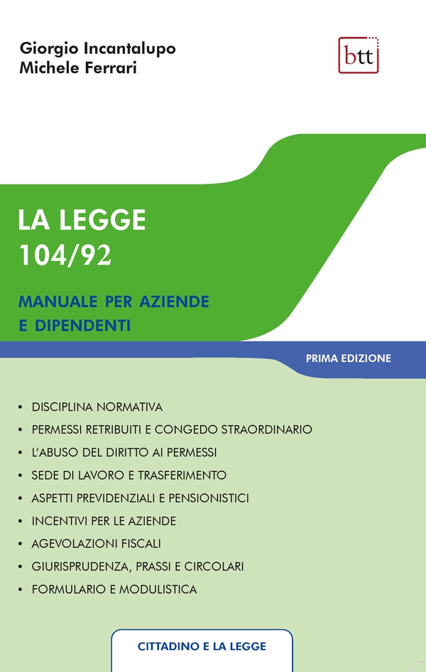 La Legge 104/92 - Librerie.coop La Legge 104/92 - Librerie.coop