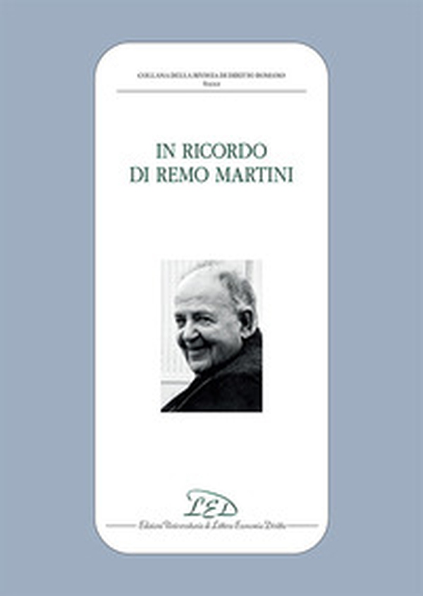 In ricordo di Remo Martini - Librerie.coop In ricordo di Remo Martini - Librerie.coop
