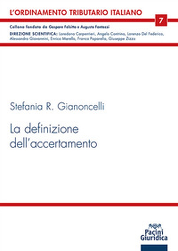 La definizione dell'accertamento - Librerie.coop La definizione dell'accertamento - Librerie.coop
