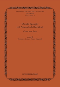 Oswald Spengler e il  Tramonto dell’ Occidente - Librerie.coop Oswald Spengler e il  Tramonto dell’ Occidente - Librerie.coop