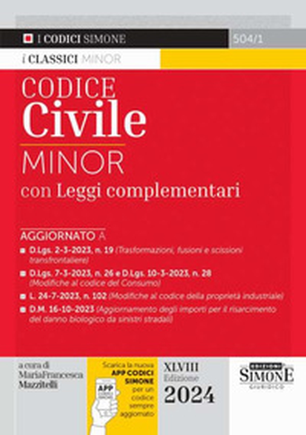 Codice civile. Ediz. minor - Librerie.coop Codice civile. Ediz. minor - Librerie.coop