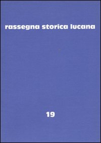 Rassegna storica lucana - Vol. 19 - Librerie.coop