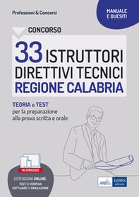 Concorso 33 istruttori direttivi tecnici Calabria - Librerie.coop