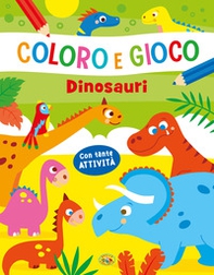 Dinosauri. Coloro e gioco - Librerie.coop
