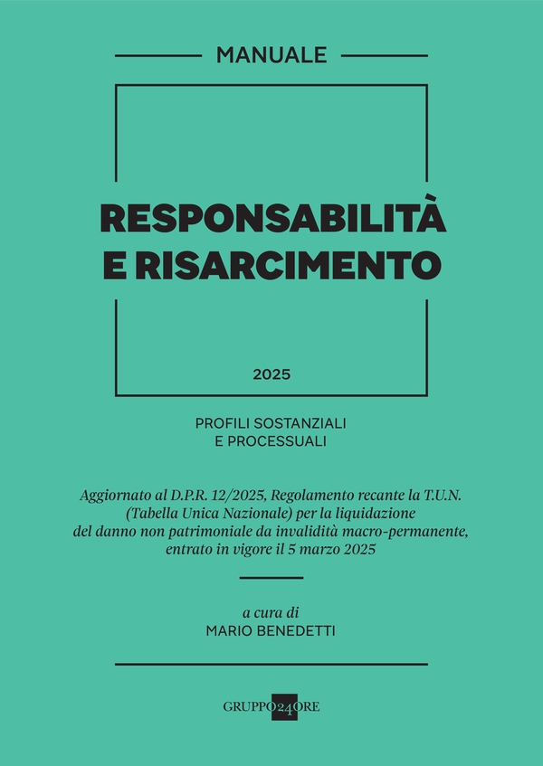 Responsabilità e risarcimento 2025 - Librerie.coop Responsabilità e risarcimento 2025 - Librerie.coop
