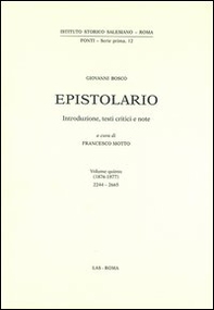 Epistolario - Vol. 5 - Librerie.coop