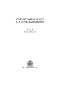Celio Secondo Curione e la satira pasquinesca - Librerie.coop