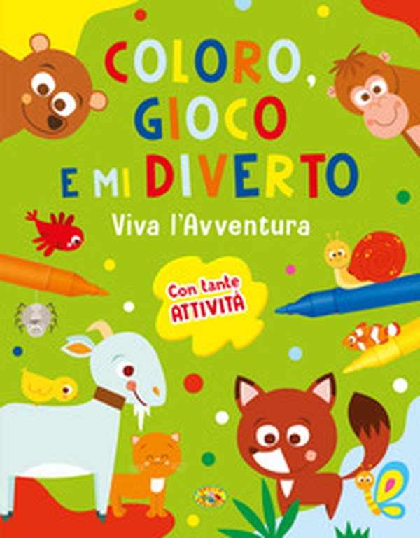 Viva l'avventura. Coloro, gioco e mi diverto - Librerie.coop Viva l'avventura. Coloro, gioco e mi diverto - Librerie.coop