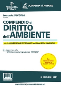 Compendio di diritto dell'ambiente - Librerie.coop Compendio di diritto dell'ambiente - Librerie.coop