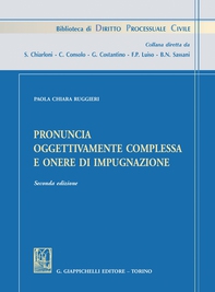 Pronuncia oggettivamente complessa e onere di impugnazione- e-Book - Librerie.coop