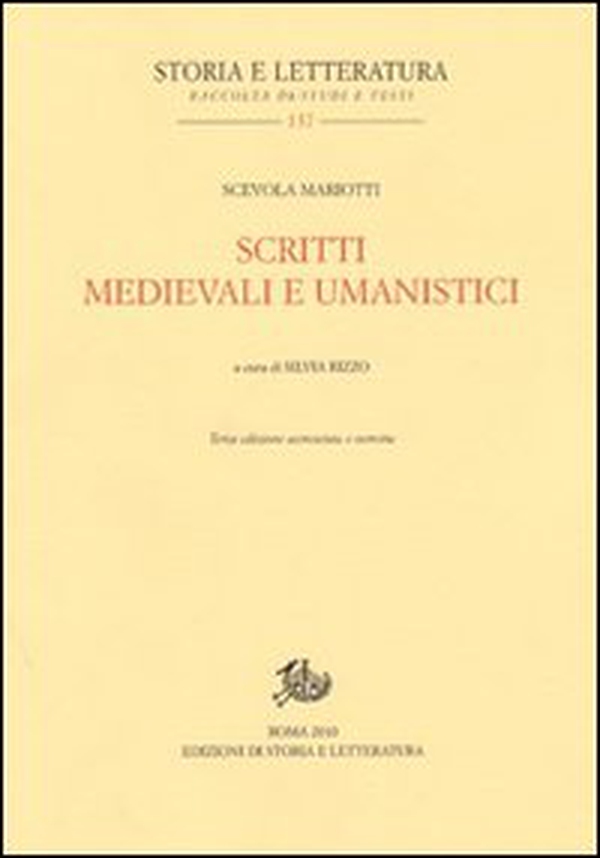 Scritti medievali e umanistici - Librerie.coop Scritti medievali e umanistici - Librerie.coop