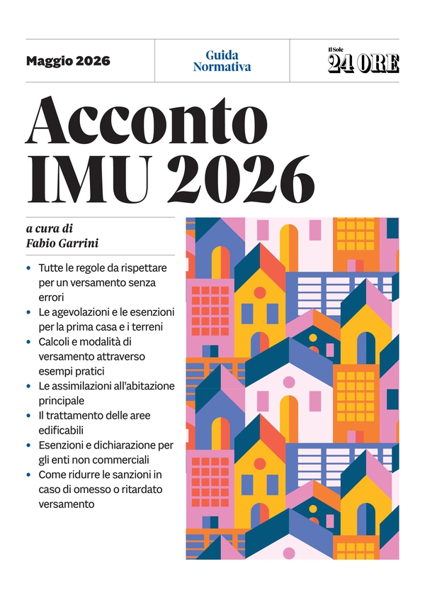 ACCONTO IMU 2026 - Librerie.coop
