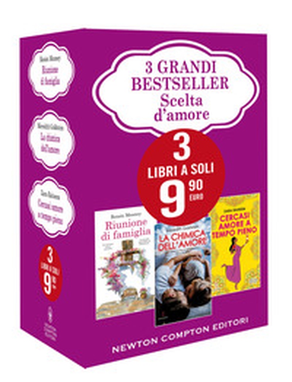 Scelta d'amore: Riunione di famiglia-La chimica dell'amore-Cercasi amore a tempo pieno - Librerie.coop Scelta d'amore: Riunione di famiglia-La chimica dell'amore-Cercasi amore a tempo pieno - Librerie.coop