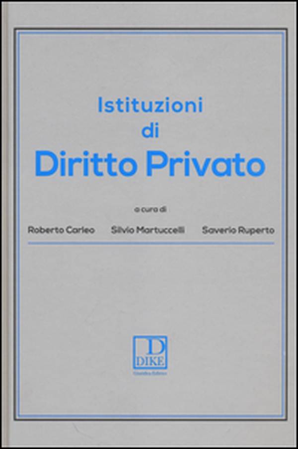 Istituzioni di diritto privato - Librerie.coop Istituzioni di diritto privato - Librerie.coop