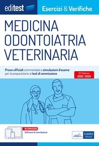 Test Medicina 2022: simulazioni e prove ufficiali. Con software in omaggio. Valido anche per Odontoiatria e Veterinaria - Librerie.coop
