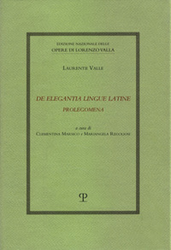 De elegantia lingue latine. Prolegomena - Librerie.coop De elegantia lingue latine. Prolegomena - Librerie.coop