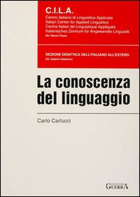 La conoscenza del linguaggio - Librerie.coop