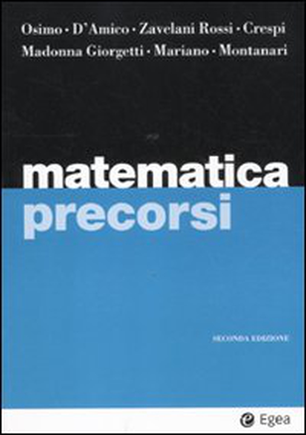 Matematica precorsi - Librerie.coop Matematica precorsi - Librerie.coop