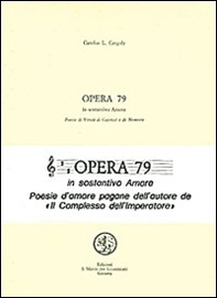 Opera 79 in sostantivo amore - Librerie.coop