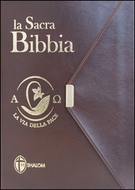 La Sacra Bibbia. La via della pace. Ediz. tascabile con bottoncino marrone - Librerie.coop