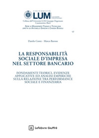 La responsabilità sociale d'impresa nel settore bancario - Librerie.coop