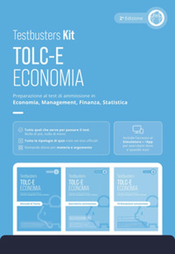 Testbusters TOLC-E. Kit - Librerie.coop