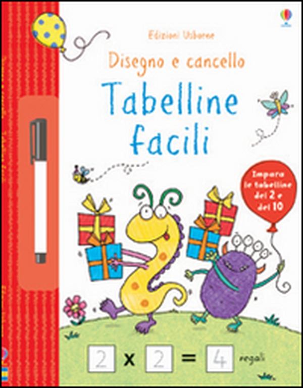 Tabelline facili. Disegno e cancello - Librerie.coop Tabelline facili. Disegno e cancello - Librerie.coop