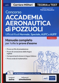 Concorso Accademia Aeronautica di Pozzuoli. Teoria e test per la prova scritta di preselezione - Librerie.coop