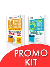 Kit concorso RIPAM 2736 (ex 2133) Funzionari amministrativi 2021. Manuale completo per la prova scritta-5000 quiz di logica RIPAM-Concorso 2133 funzionari amministrativi RIPAM: Manuale + quiz per la prova preselettiva - Librerie.coop