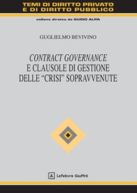 Contract governance e clausole di gestione delle «crisi» sopravvenute - Librerie.coop