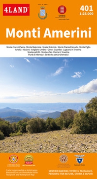 Monti Amerini. Carta 1:25.000 - Librerie.coop