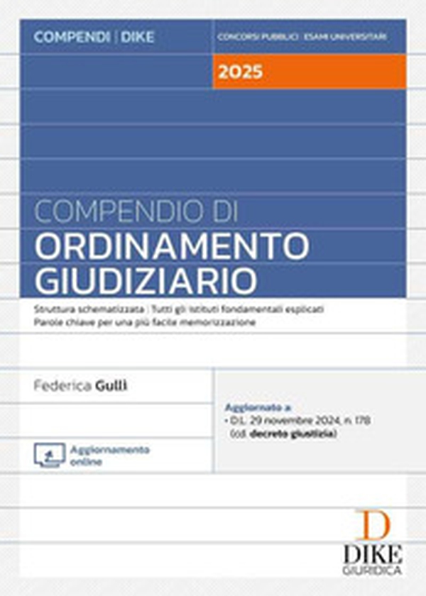 Compendio di ordinamento giudiziario - Librerie.coop Compendio di ordinamento giudiziario - Librerie.coop