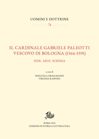 Il cardinale Gabriele Paleotti vescovo di Bologna (1566-1591) - Librerie.coop