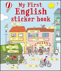 My first English sticker book. Con adesivi - Librerie.coop