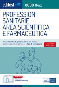 EBOOK- 8000 Quiz Professioni sanitarie, Area scientifica e farmaceutica - Librerie.coop