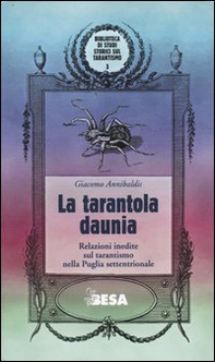 La tarantola daunia. Relazioni inedite sul tarantismo nella Puglia settentrionale - Librerie.coop