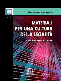 Materiali per una cultura della legalità- e-Book - Librerie.coop