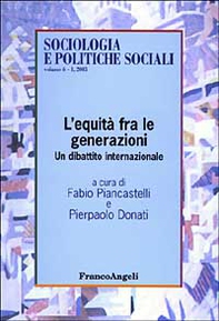 L'equità fra le generazioni. Un dibattito internazionale - Librerie.coop
