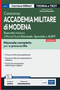 [EBOOK] Concorso Accademia Militare di Modena-Esercito Italiano - Librerie.coop