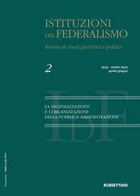 Istituzioni del federalismo. Rivista di studi giuridici e politici - Vol. 2 - Librerie.coop Istituzioni del federalismo. Rivista di studi giuridici e politici - Vol. 2 - Librerie.coop