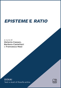 «Episteme» e «ratio» - Librerie.coop