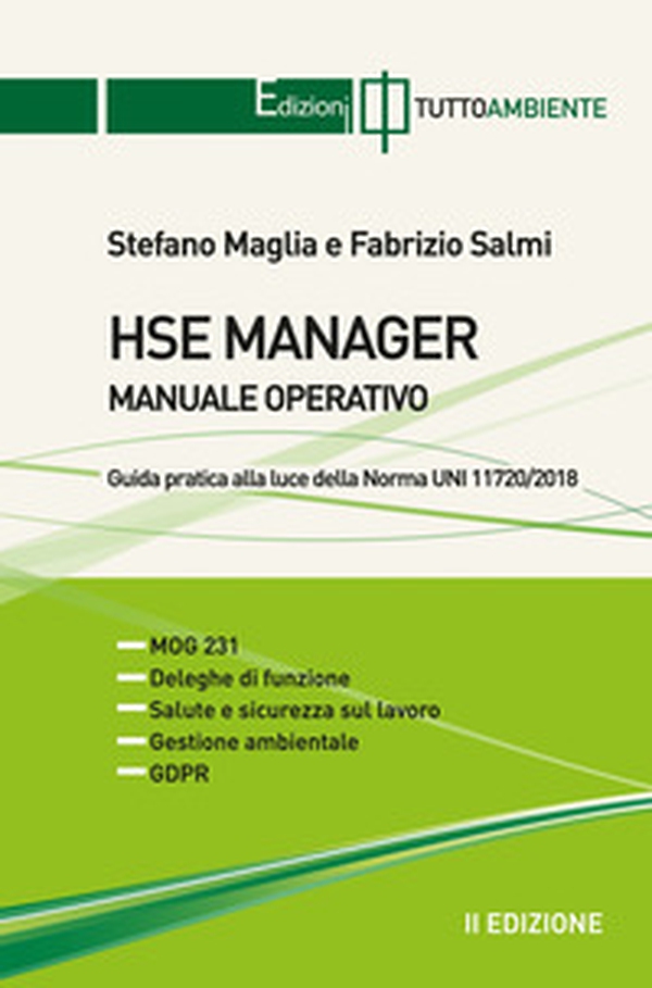 HSE manager. Manuale operativo - Librerie.coop HSE manager. Manuale operativo - Librerie.coop