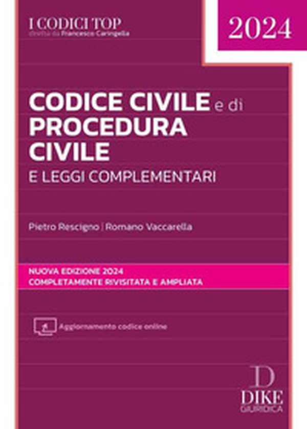 Codice civile e di procedura civile e leggi complementari - Librerie.coop Codice civile e di procedura civile e leggi complementari - Librerie.coop