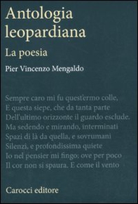 Antologia leopardiana. La poesia - Librerie.coop