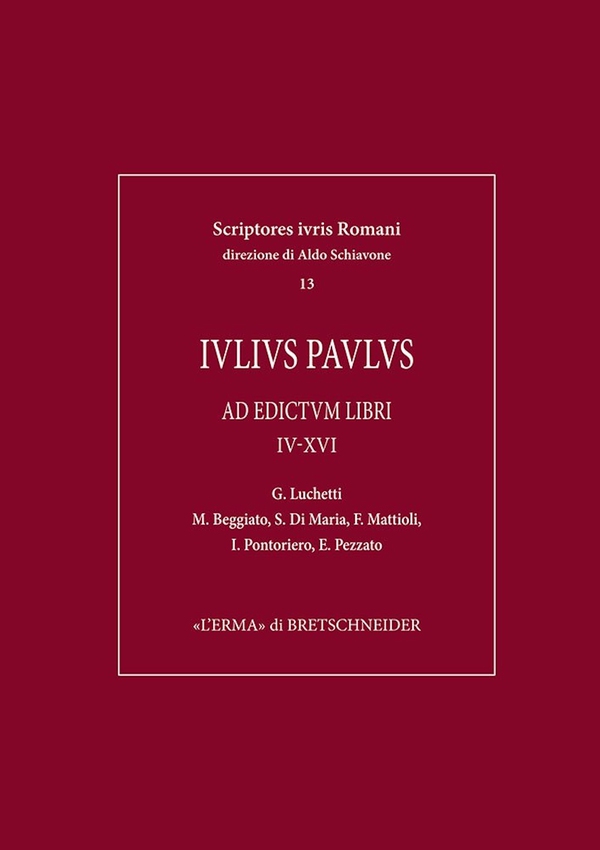 Iulius Paulus - Librerie.coop