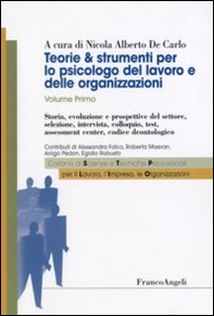 Teorie & strumenti per lo psicologo del lavoro e delle organizzazioni - Librerie.coop